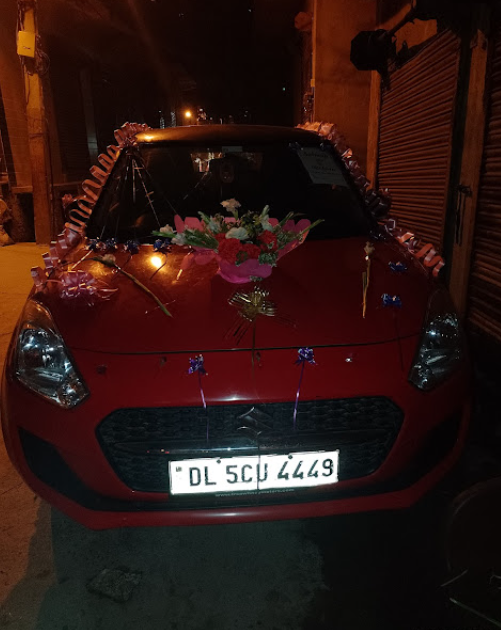 Car decoration setup